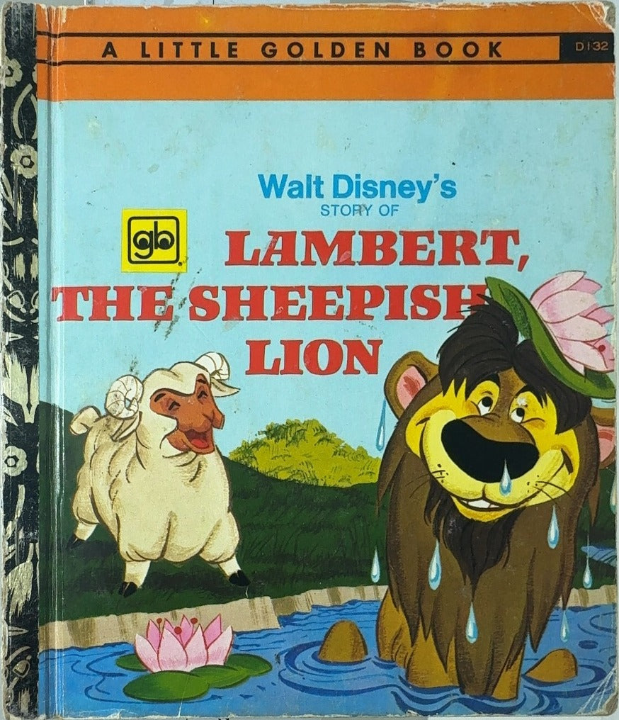 Walt Disney's Story of Lambert, the Sheepish Lion - By Walt Disney Productions — front cover