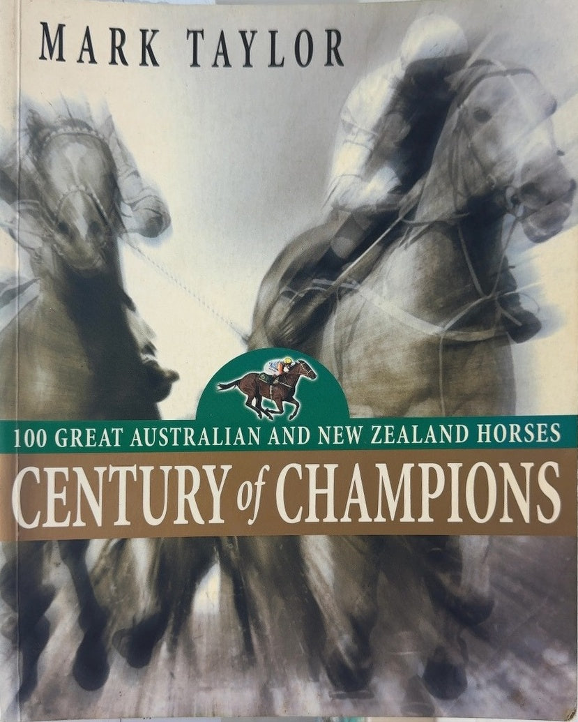Century of Champions - By Mark Taylor — front cover