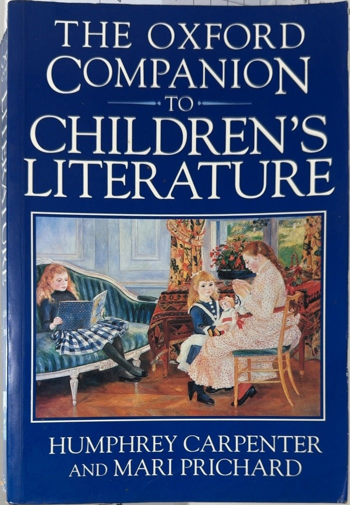 The Oxford Companion to Children's Literature - By Humphrey Carpenter & others — front cover