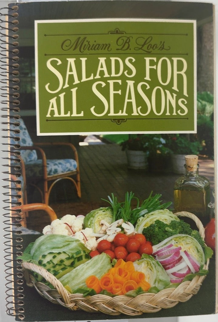 Salads for All Seasons - By Miriam B. Loo — front cover