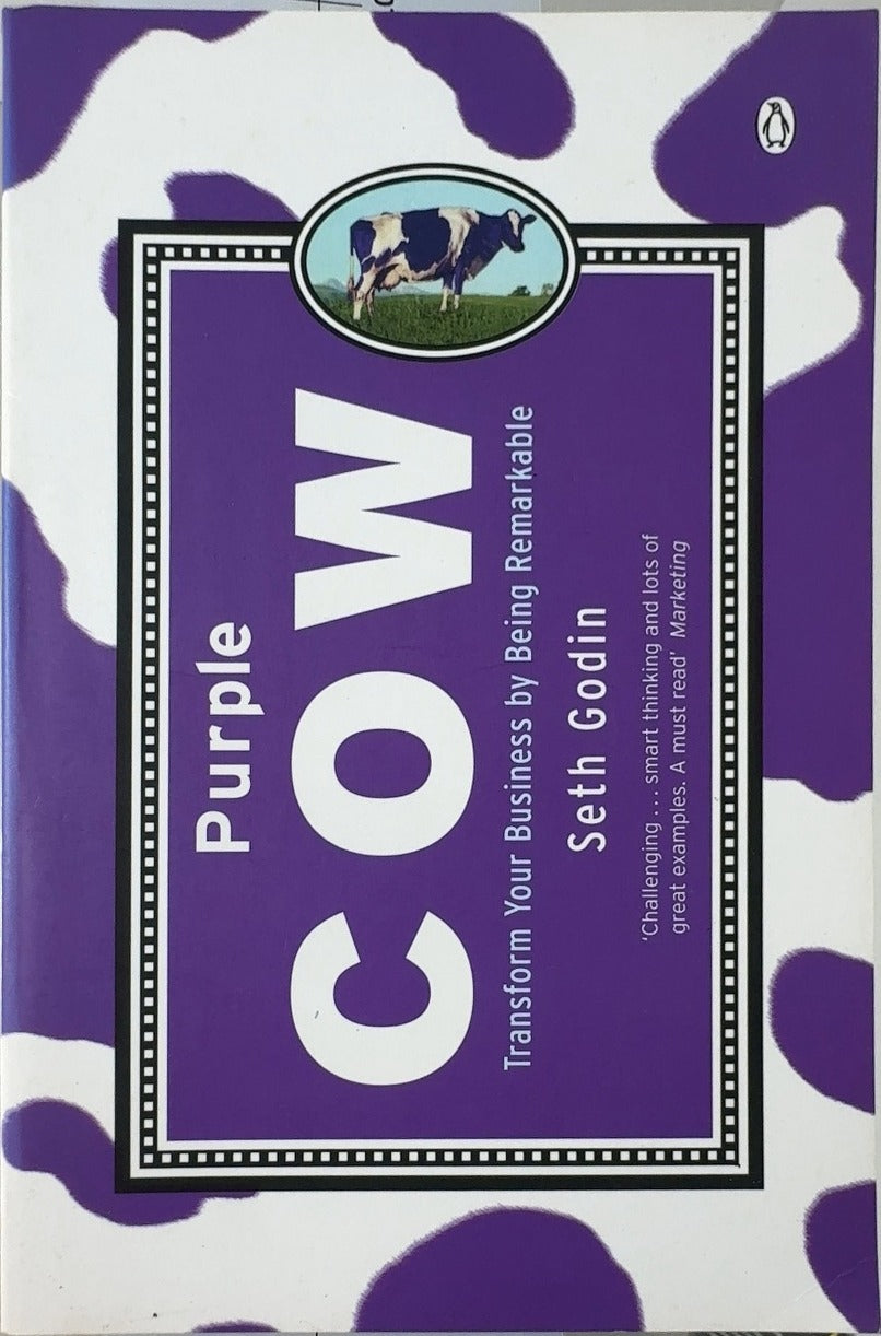 Purple Cow - By Seth Godin — front cover