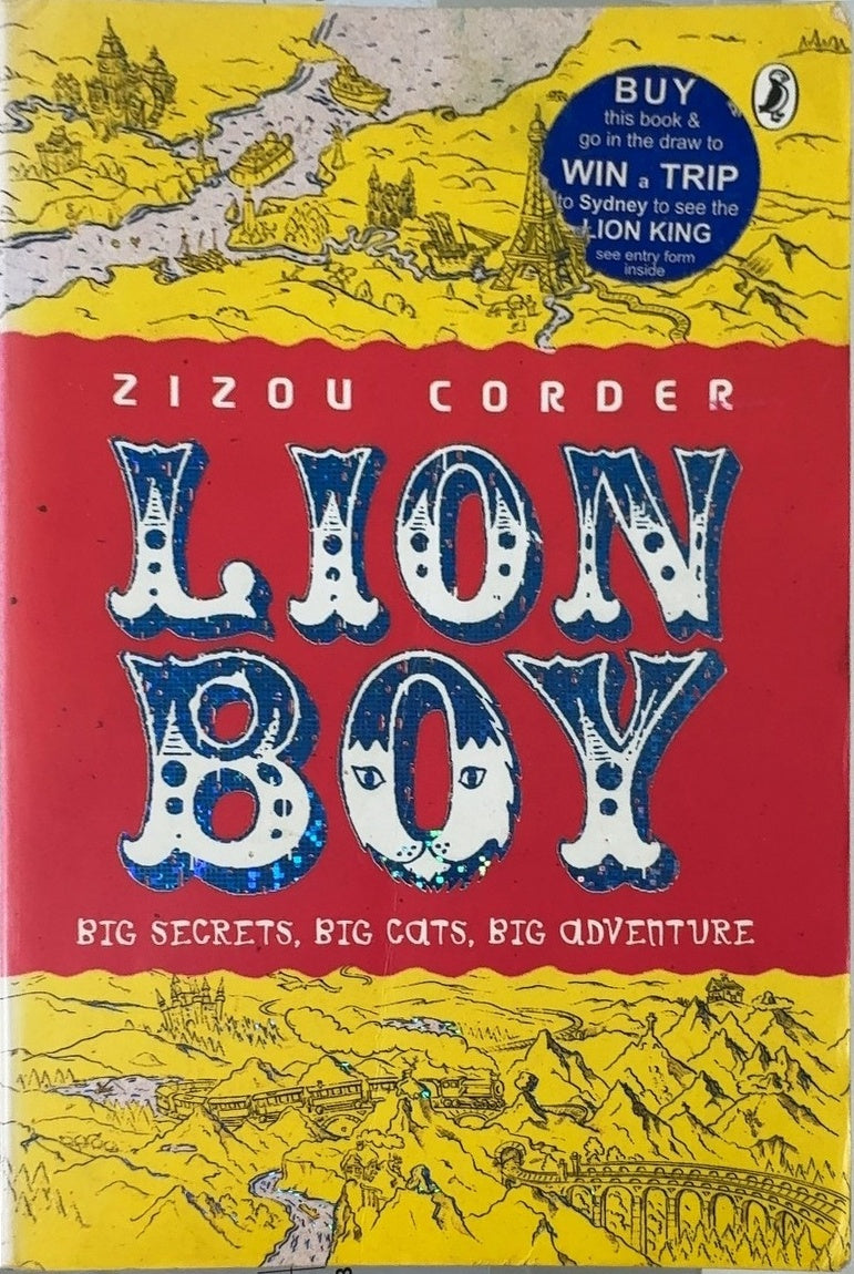 Lion Boy - By Zizou Corder — front cover