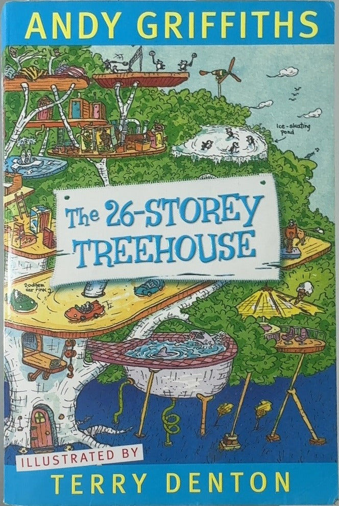 The 26-Storey Treehouse - By Andy Griffiths & others — front cover