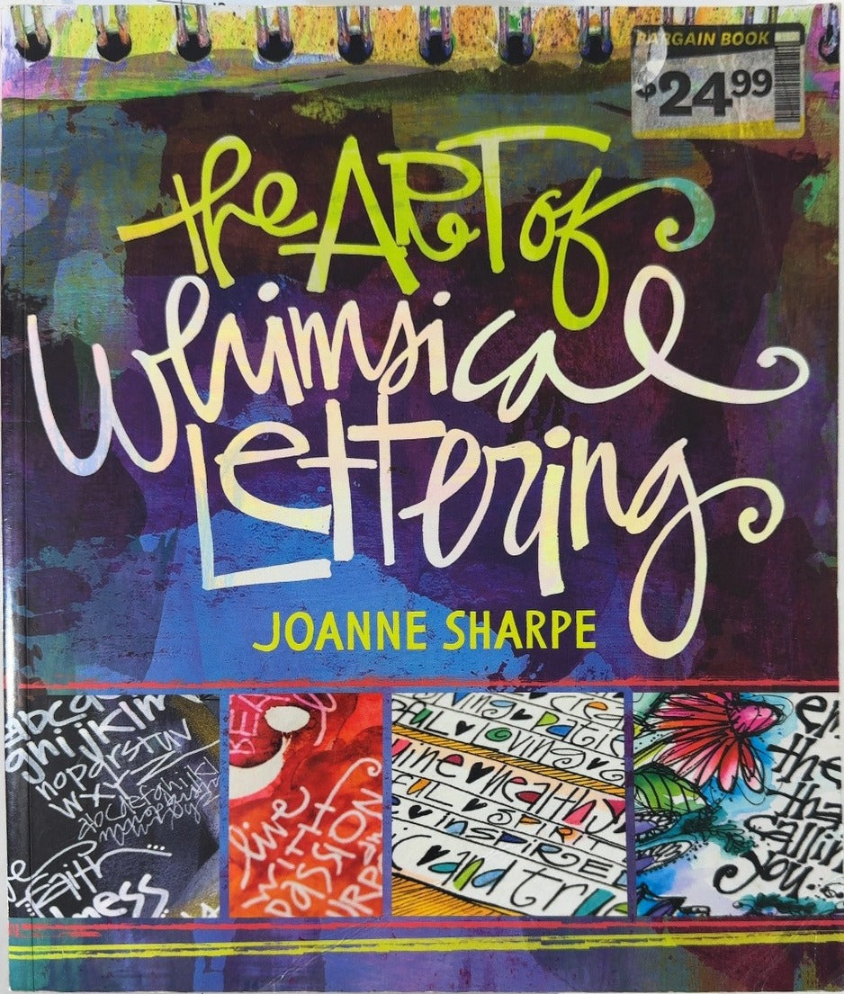The Art of Whimsical Lettering - By Joanne Sharpe — front cover