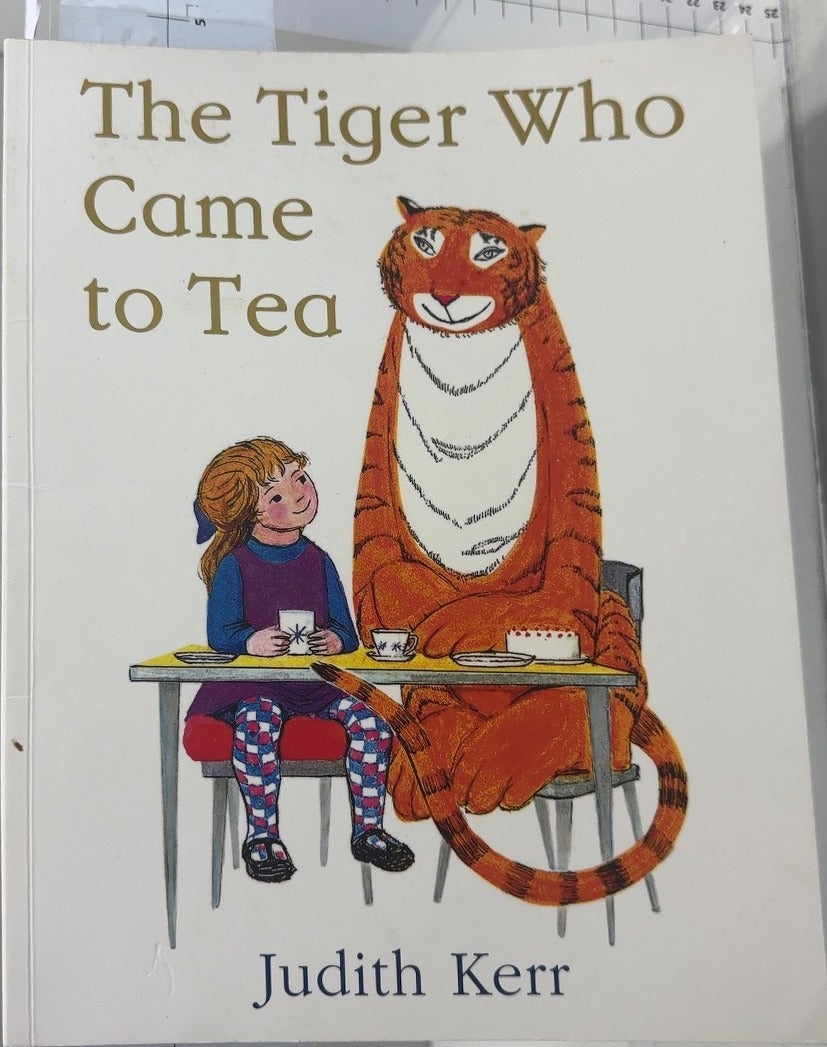 The Tiger Who Came to Tea - By Judith Kerr — front cover