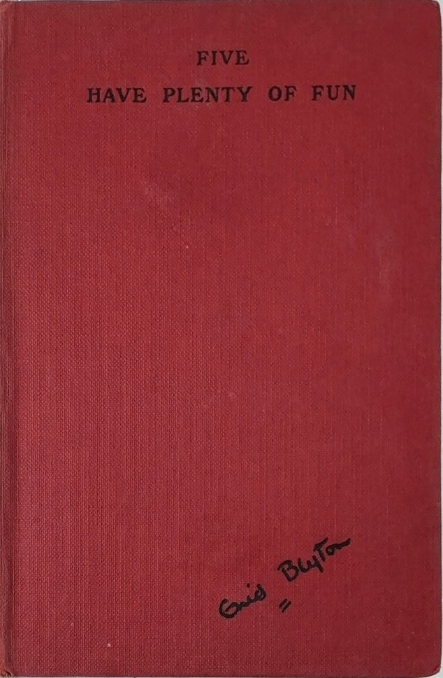 Five Have Plenty of Fun - By Enid Blyton — front cover