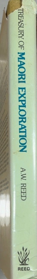Treasury of Maori Exploration - By A.W. Reed - spine