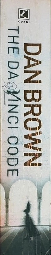 The Da Vinci Code - By Dan Brown - spine