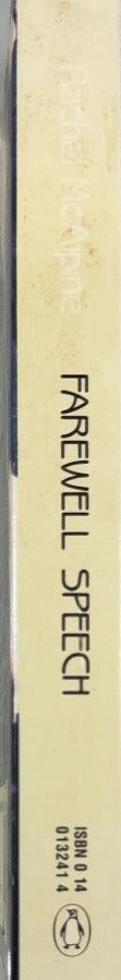 Farewell Speech - By Rachel McAlpine - spine