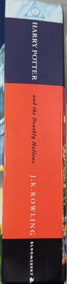 Harry Potter and the Deathly Hallows - By J.K. Rowling - spine