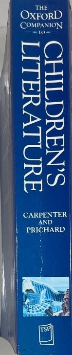 The Oxford Companion to Children's Literature - By Humphrey Carpenter & others - spine
