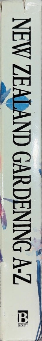 New Zealand Gardening A-Z - By W.G. Sheat - spine