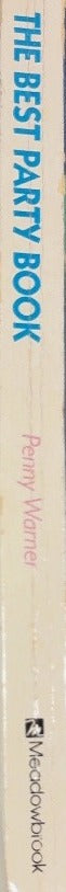 The Best Party Book - By Penny Warner - spine