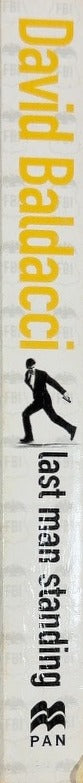 last man standing - By David Baldacci - spine