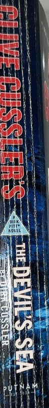 The Devil's Sea - By Clive Cussler & others - spine