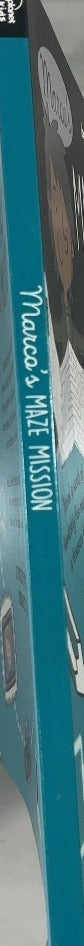Marco's Maze Mission - By Jane Gledhill - spine