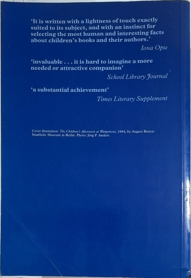 The Oxford Companion to Children's Literature - By Humphrey Carpenter & others - back cover