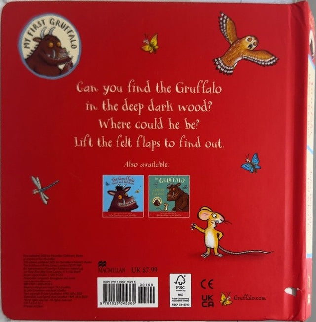 Gruffalo, Where Are You? - By Julia Donaldson & others - back cover