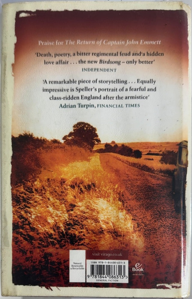 The Strange Fate of Kitty Easton - By Elizabeth Speller - back cover