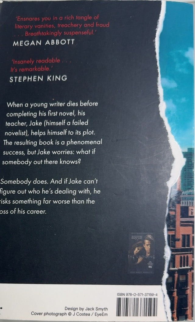 The Plot - By Jean Hanff Korelitz - back cover