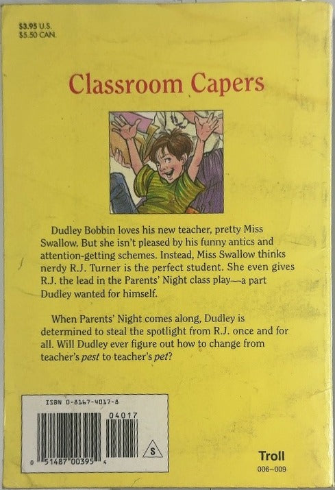 Teacher's Pest - By Candice Ransom - back cover