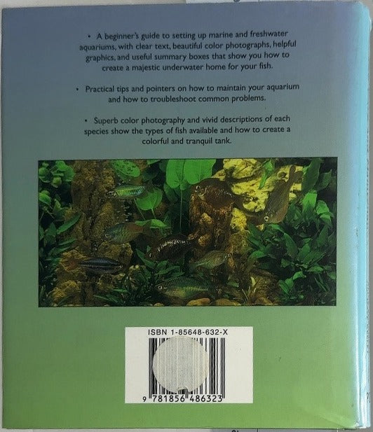 The Care and Maintenance of Aquarium Fish - By Alice Burkhart & others - back cover