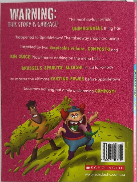 Fartboy - By Adam Wallace & others - back cover