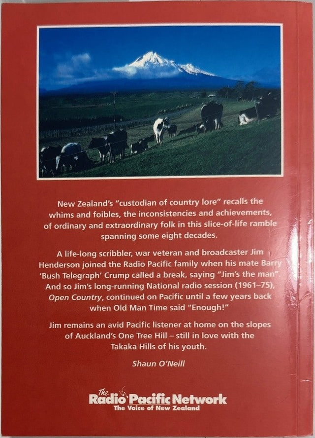 From Top to Bottom Reinga to Bluff - By Jim Henderson - back cover