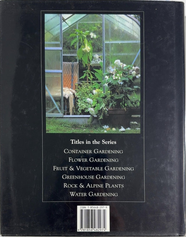 A Guide to Greenhouse Gardening - By Ethne Clarke - back cover