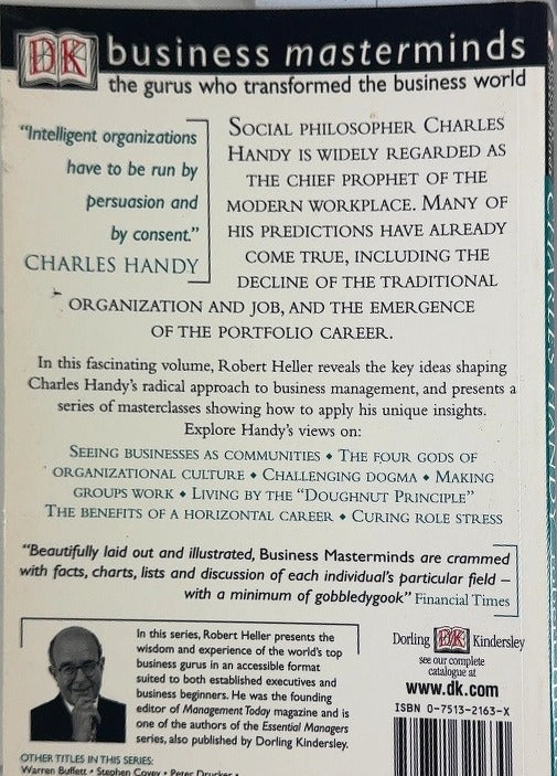 Charles Handy - By Robert Heller - back cover