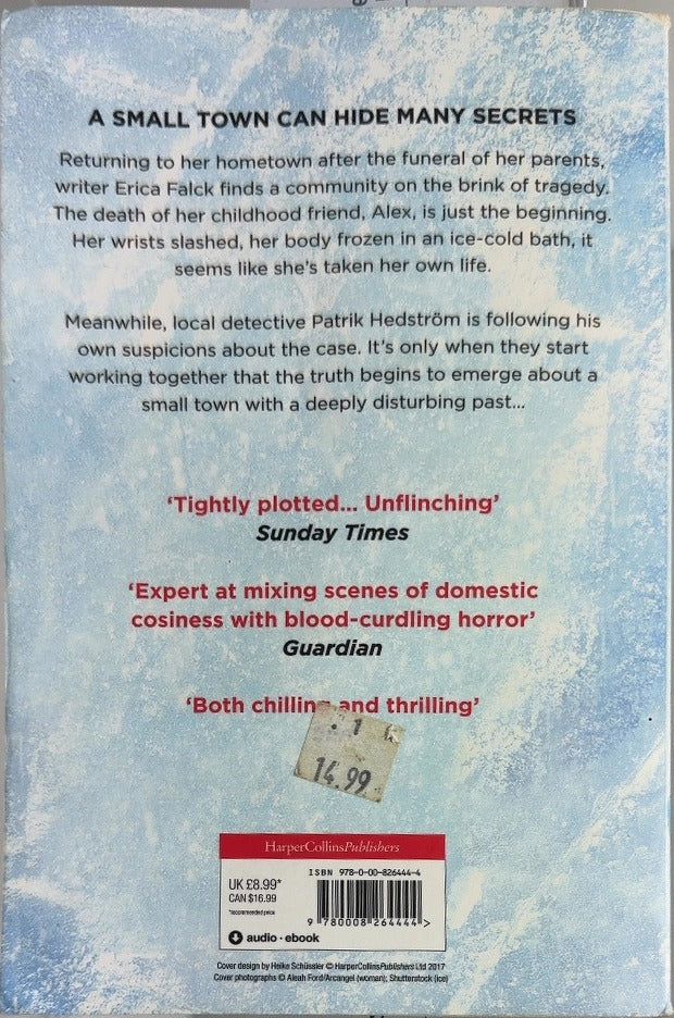 The Ice Princess - By Camilla Läckberg - back cover