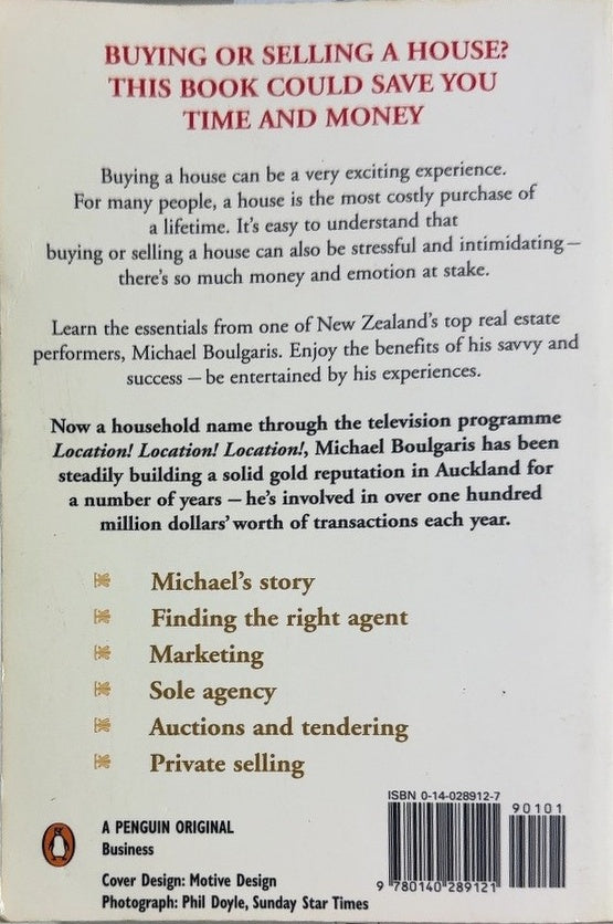 Location Location Location - By Michael J Boulgaris - back cover