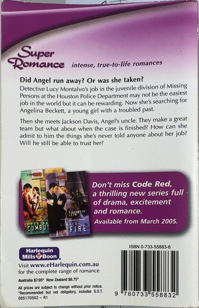 The Children's Cop - By Sherry Lewis - back cover