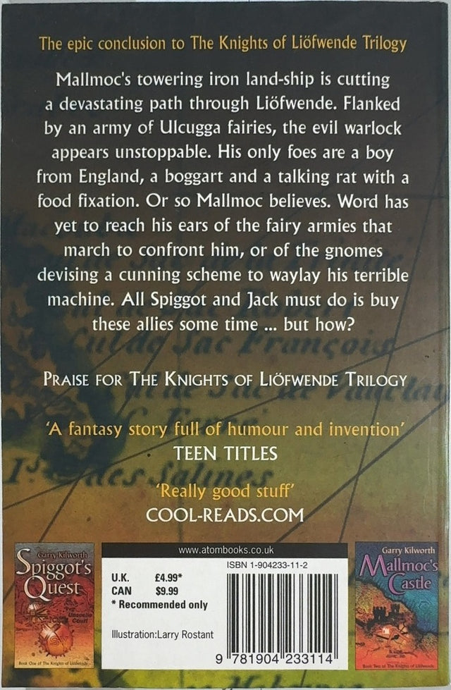 Boggart and Fen - By Garry Kilworth - back cover