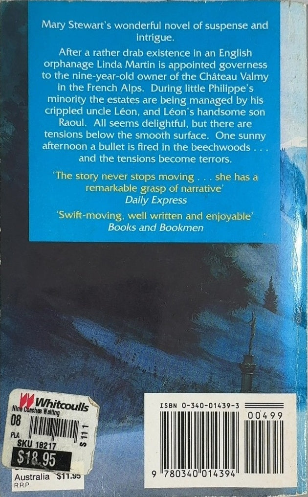 Nine Coaches Waiting - By Mary Stewart - back cover