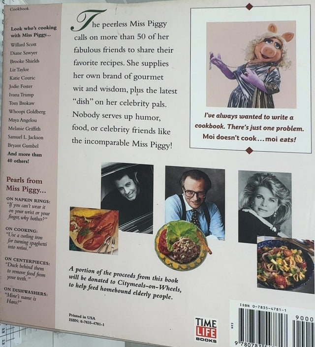 In the Kitchen with Miss Piggy - By Moi - back cover