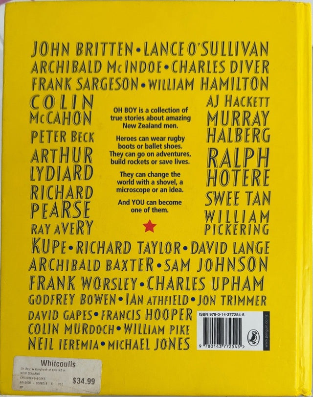 Oh Boy - By Stuart Lipshaw - back cover