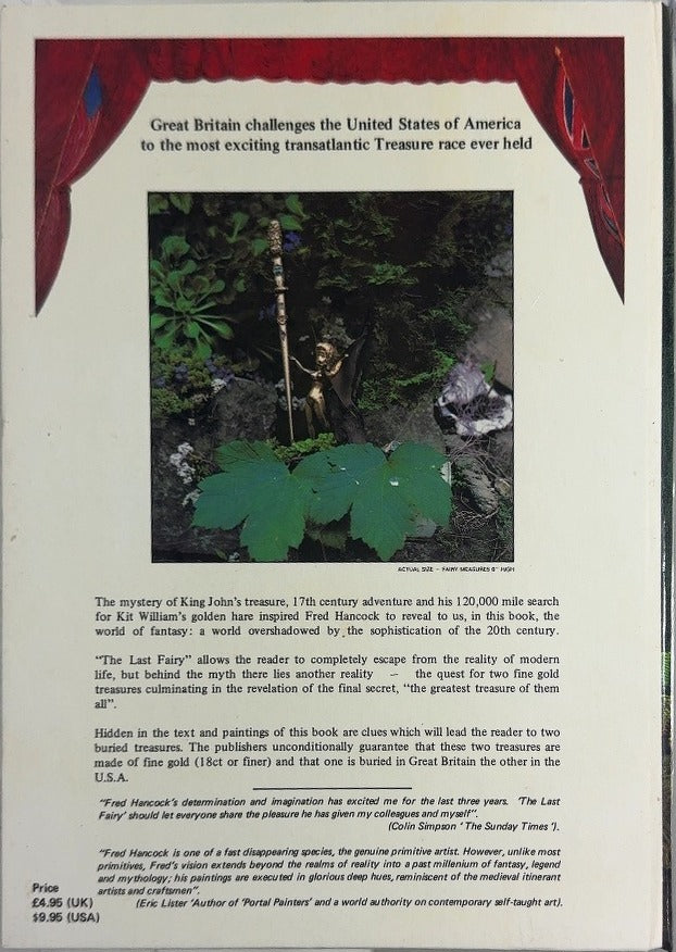 The Last Fairy - By F. E. Hancock - back cover