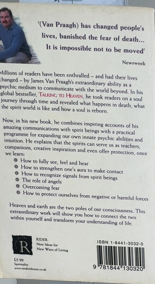 Heaven and Earth - By James Van Praagh - back cover