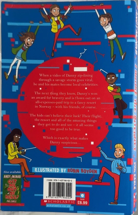 I Broke the Internet - By Andy McNab & others - back cover