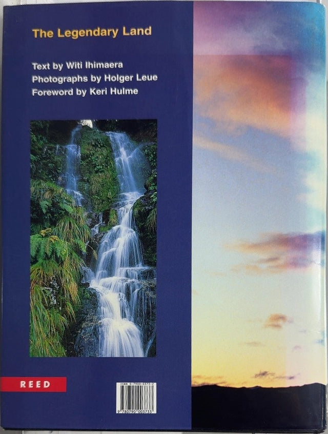 The Legendary Land - By Witi Ihimaera & others - back cover