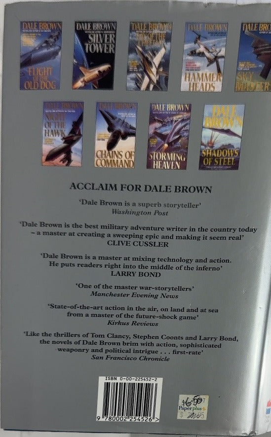 Fatal Terrain - By Dale Brown - back cover