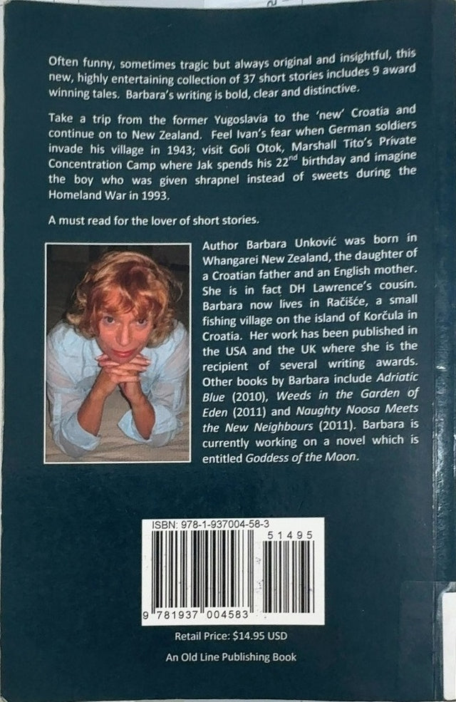 Moon Walking - By Barbara Unković - back cover