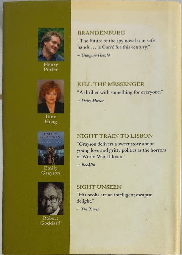 Readers Digest - Select Editions - By Henry Porter & others - back cover