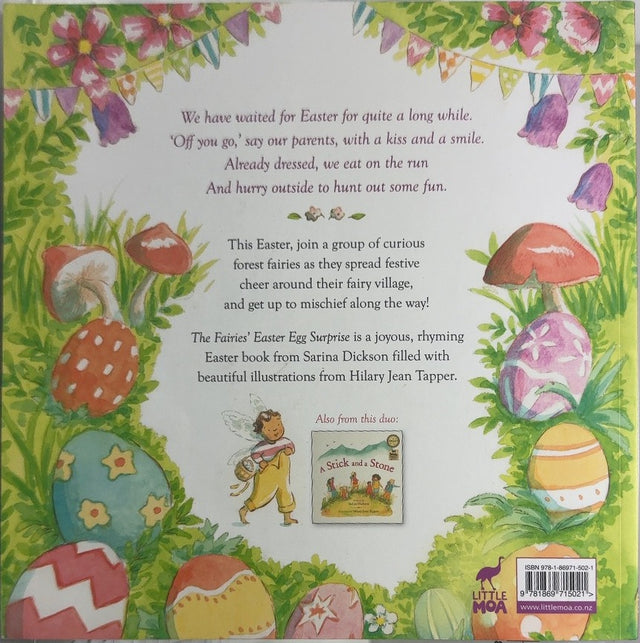 The Fairies' Easter Egg Surprise - By Sarina Dickson & others - back cover
