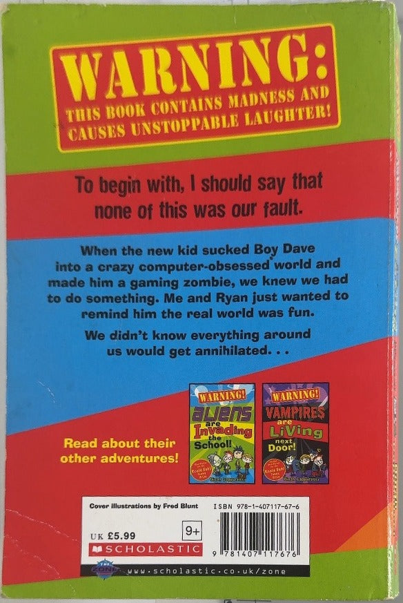WARNING! Computers are Eating my Friend! - By Dinah Capparucci - back cover