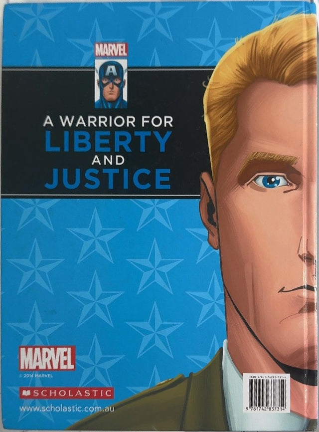 Captain America - By Rich Thomas - back cover