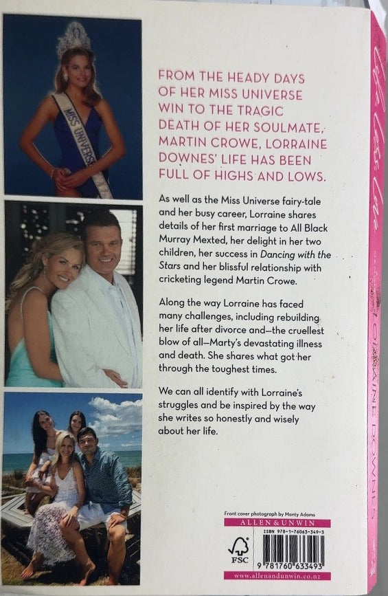 Life, Loss, Love - By Lorraine Downes - back cover