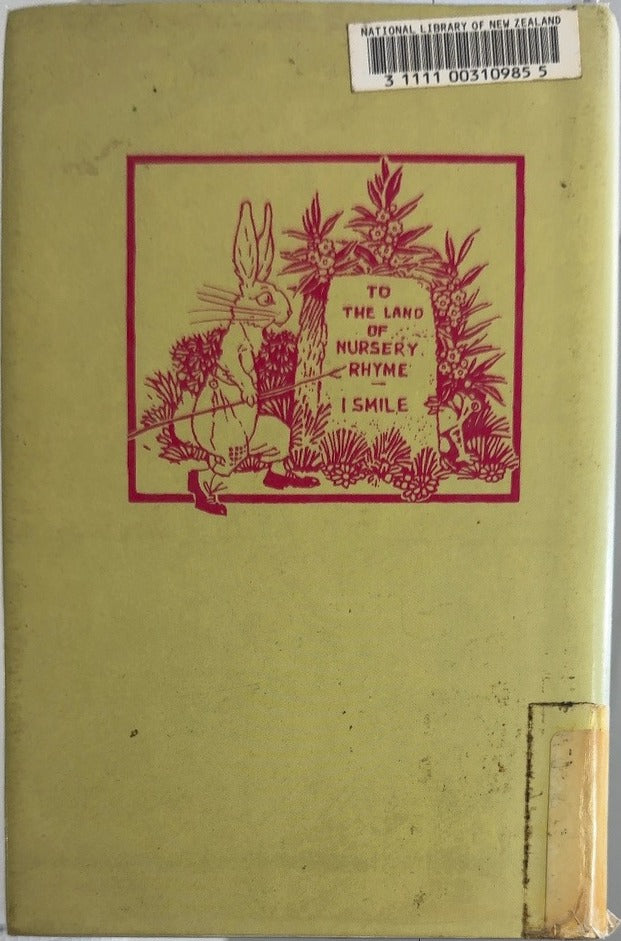 The Land of Nursery Rhyme - By Charles Folkard - back cover