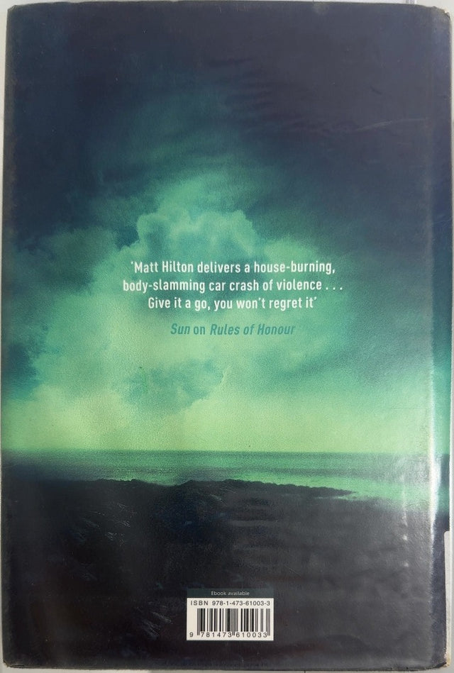 The Devil's Anvil - By Matt Hilton - back cover